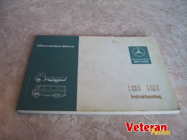 Instruktionsbog  Mercedes-Benz 